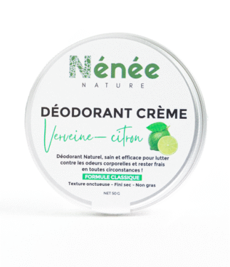 Déodorant Crème Verveine-Citron